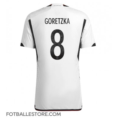 Tyskland Leon Goretzka #8 Hjemmedrakt VM 2022 Kortermet
